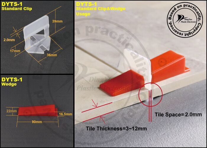 High Quality Construction Tile Accessories Plastic